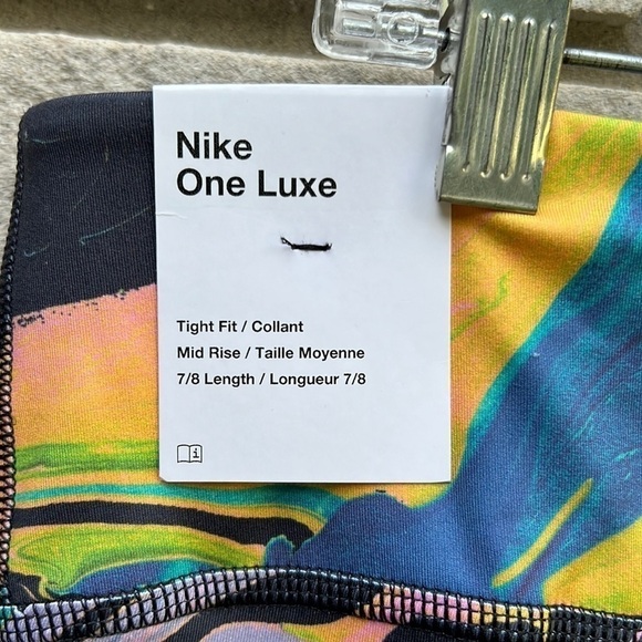 Nike One Luxe 7/8 Leggings 2X - Picture 9 of 11
